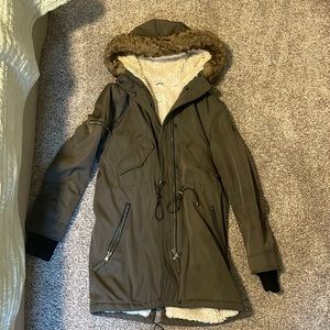 S13/NYC olive green parka